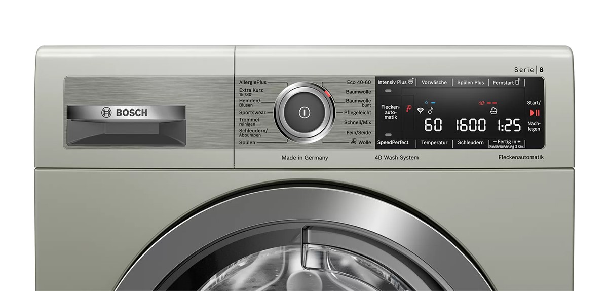 ماشین لباسشویی بوش آلمان 10 کیلویی مدل WAX32MX2