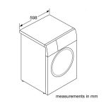 ماشین لباسشویی بوش آلمان 10 کیلویی